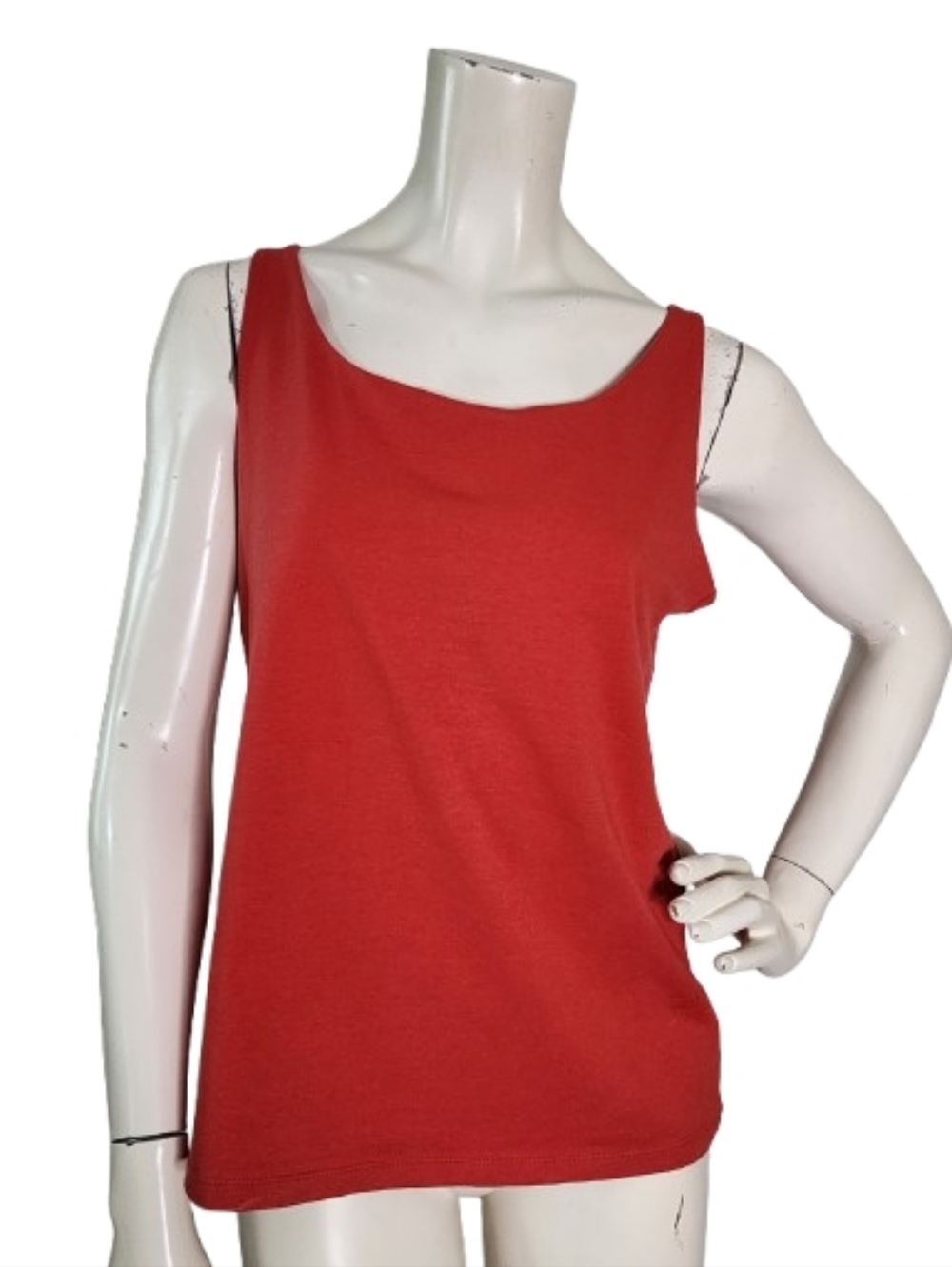 Croft & Barrow Tank Top Women's M Siesta Orange NEW